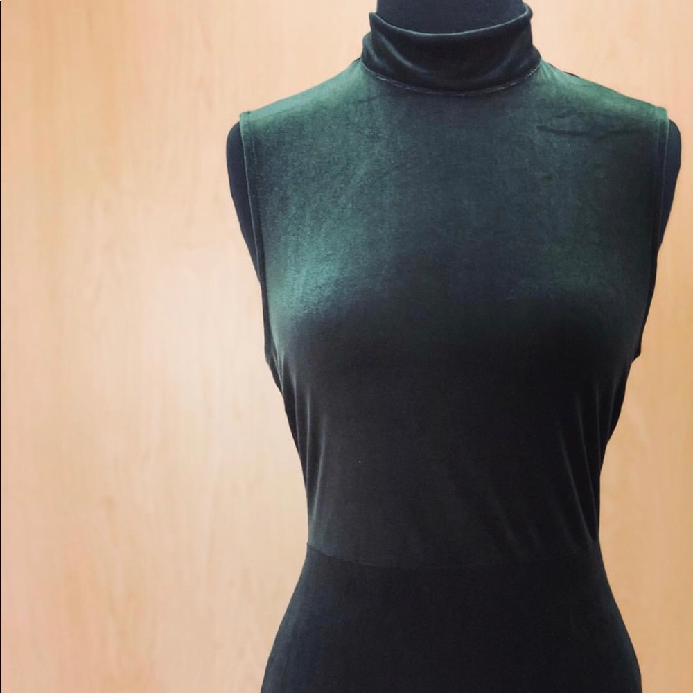 Bershka velvet holiday dress